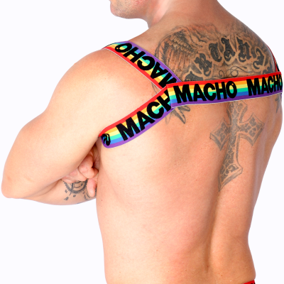 Macho Roman Harness Pride S/M - image 7