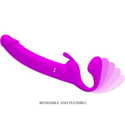 Pretty Love Zanini Strapless Strap-On Purple - image 5