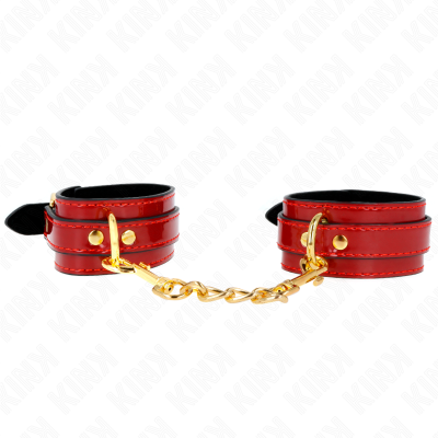 Kink Joanna Angel Wrist Cuffs with Gold Chain - image 2