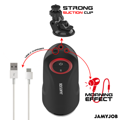 Jamyjob Gravity Automatic Masturbator 5 Thrusting Modes - image 6