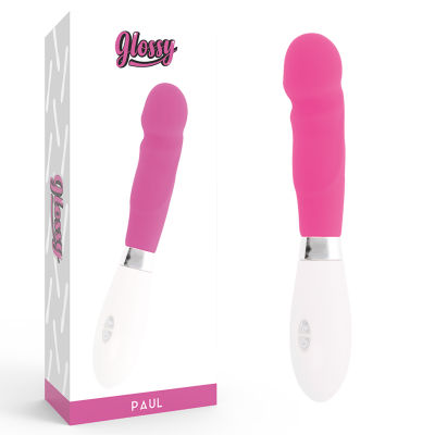 Glossy Paul Vibrator Pink - image 1