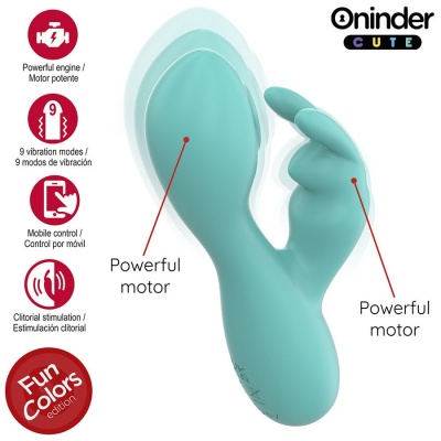 Oninder Cute Love Bunny Tapping Rabbit Vibrator - image 5