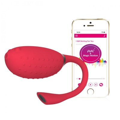 Foto van Magic Motion - Fugu Smart Wearable Vibrator - Rood