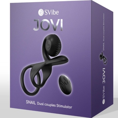 Snail Vibe Jovi Couples Ring Remote Control Black - image 8