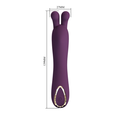 Pretty Love - DJ Rabbit Purple G-Spot Vibrator - image 6