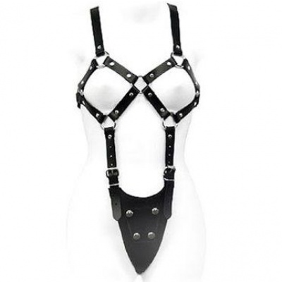 Leather Body Exposed Harness, Women - image 2