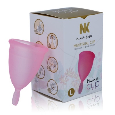 NINA Menstrual Cup Size L, Pink - image 5
