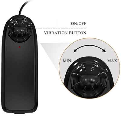 Baile Bahamut Realistic Vibrator 21.8 CM Flesh Remote - image 6