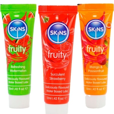 Fruity Lubes Kit Watermelon, Strawberry & Mango Lubricants 3 x 12 ml - image 2