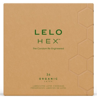 Lelo Hex Organic Condoms 36 Units - image 1
