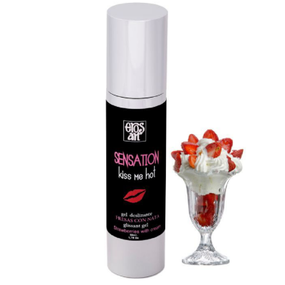 EROS-ART Sensattion Natural Lubricant Strawberries with Cream 50ML