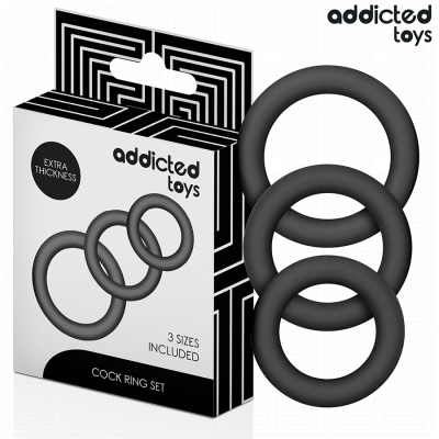 Addicted Toys Silicone Rings Model 1 Set - image 2