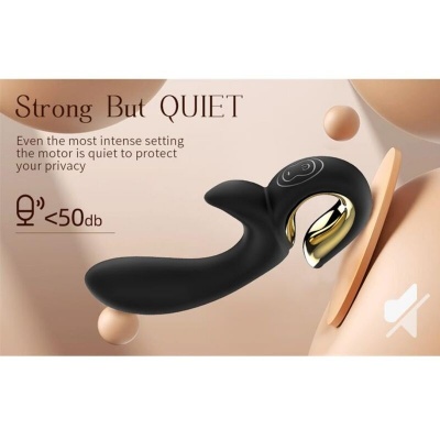 Nalone Lulu Rabbit Vibrator - Black - image 5