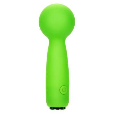Calexotics Neon Vibes Bubbly Vibe Green Massager - image 3