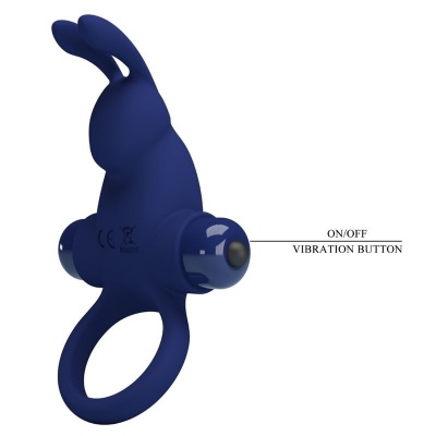 Pretty Love Jiro Rabbit Ring with Vibration Blue - image 7