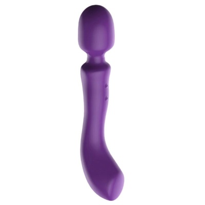 She.E.O Double-Ended Vibrating Massager Wand Purple - image 2