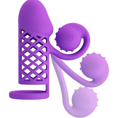 Romance Harden Purple Extended Sleeve Vibrating - image 5