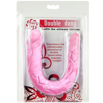 Baile Double Dong Double Pink Dildo - image 5