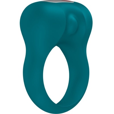 Fun Factory Steady Vibrating Cock Ring Bottle Green - image 3
