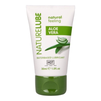 Hot Nature Lube Water Based Aloe Vera 30ml - image 1