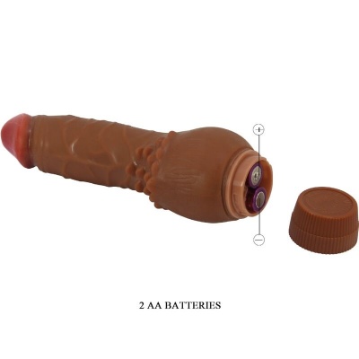 Baile Barbara Realistic Vibrator 19.5 CM Mulatto - image 4