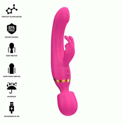 Intense Winona Double Vibrator Rabbit and Wand - image 2
