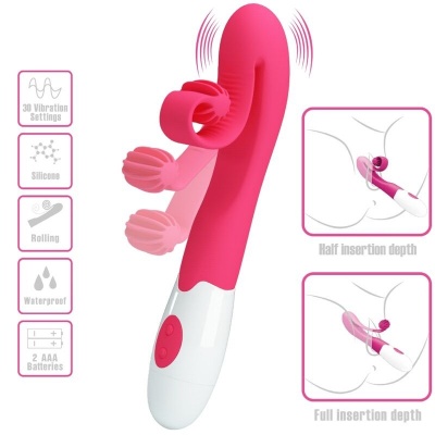 Romance Pink Vibrator and Stimulator 30 Speeds - image 5