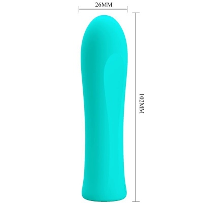 Pretty Love Alfreda Super Power Vibrator Aqua Green - image 5