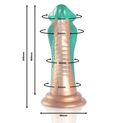 Python Dildo Cobra Green - image 3