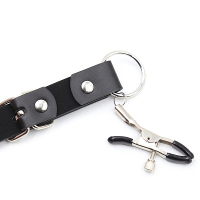 Ohmama Fetish - Clitoris Clamps With Leg Straps - image 3