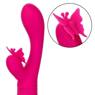 CalExotics Butterfly Kiss Flutter Vibrator Pink - image 5