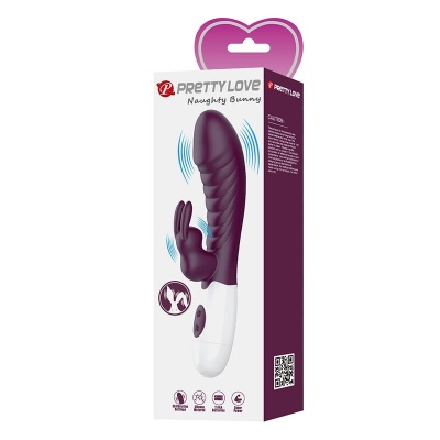 Pretty Love Naughty Bunny Rabbit Vibrator - Purple - image 11