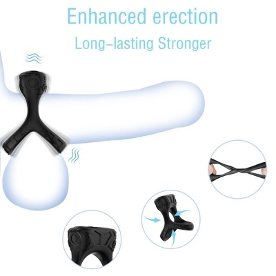Armony Ring Vibrator Multiposition Black - image 2