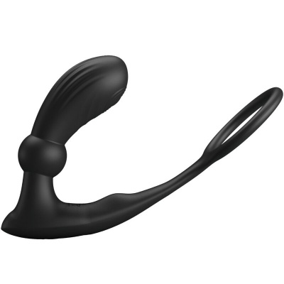Pretty Love Warren Black Anal Ring Vibrator - image 2
