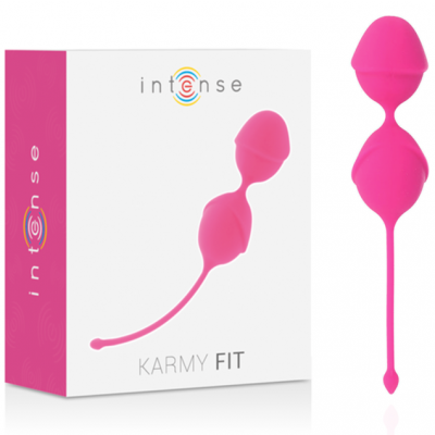 Intense Karmy Fit Fuchsia Silicone Kegel Balls