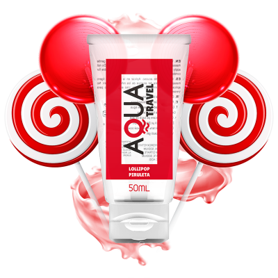 AQUA Travel Lollipop Water-Based Lubricant 50 ML AQUA Travel Lollipop Water-Based Lubricant 50 ML