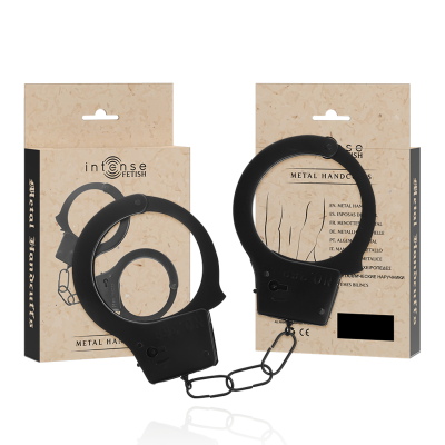 Intense Fetish Metal Handcuffs - image 1