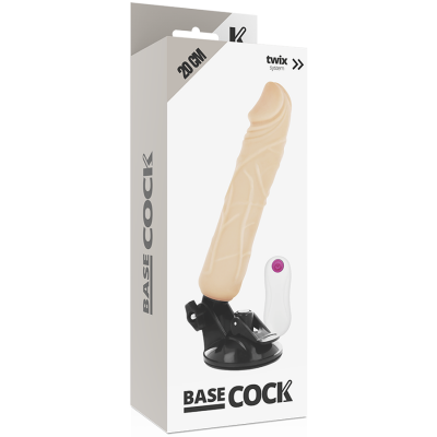 Basecock Realistic Vibrator Flesh 20 cm - image 4