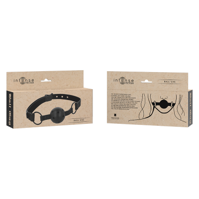 Intense Fetish Vegan Leather Ball Gag - image 5