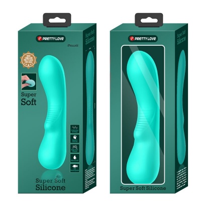 Pretty Love Prescott Rechargeable Vibrator Aqua Green - image 9