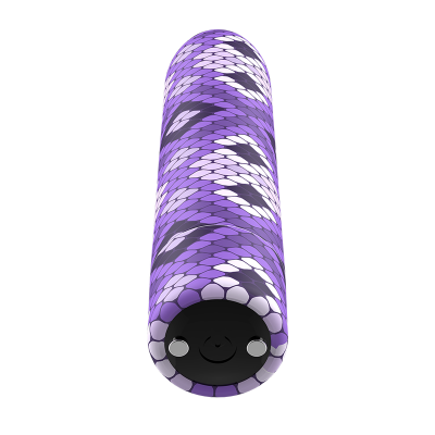 Custom Bullets Rechargeable Snake Purple Magnetic Bullet 10 Intensities - image 3