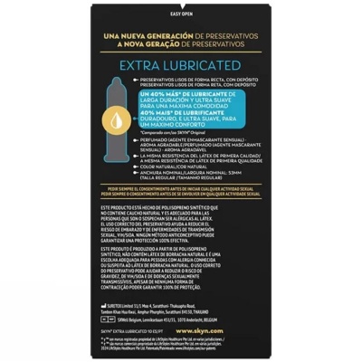 Skyn Extra Lubricated Condoms 10 Units - image 2