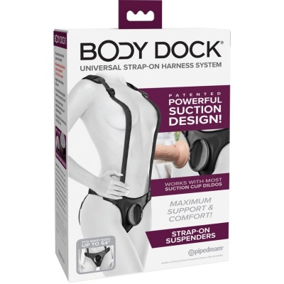Pipedreams Body Dock Strap-On Suspenders