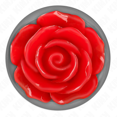 Kink Anal Plug Rose Red Large - image 5