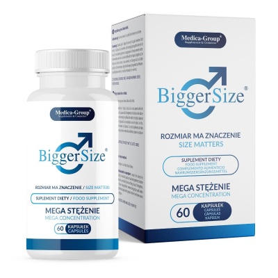 Foto van Medica-Group - BiggerSize Capsules - 60 Capsules
