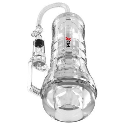 PDX Elite Viewtube Vac XXL Masturbator with Pump, 27.3cm - image 1