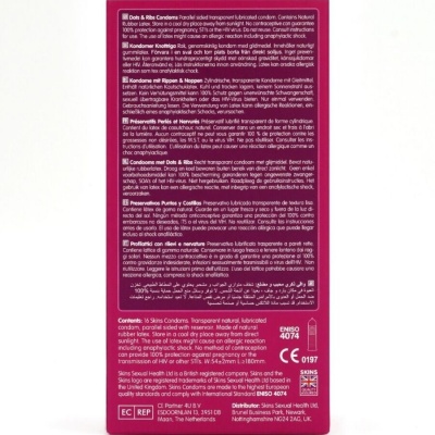 Skins Dots & Ribs Premium Condoms 16 Units - image 4