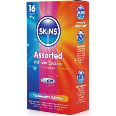 Skins Assorted Premium Condoms 16 Units - image 2