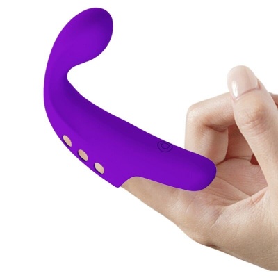 Pretty Love Gorgon Purple Finger Vibrator - image 6