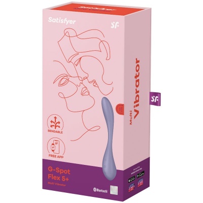 Satisfyer G-Spot Flex 5 Multi Vibrator Lilac - image 5